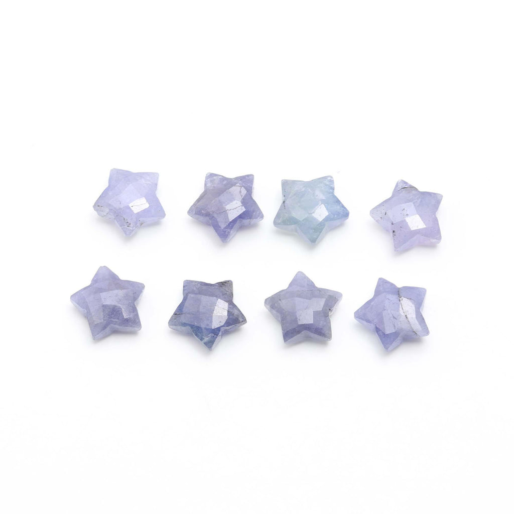 Blue Sapphire Blue Star Smooth Faceted 8 MM Stone