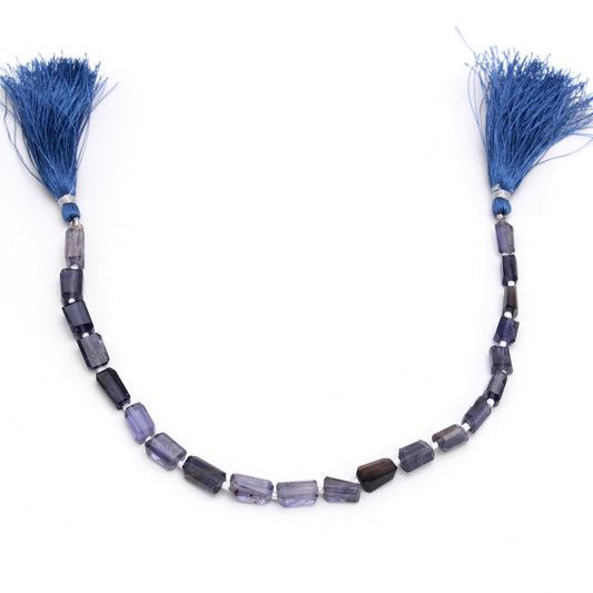 Lapis Lazuli Blue Nugget Faceted Natural Beads 8 inches Strands