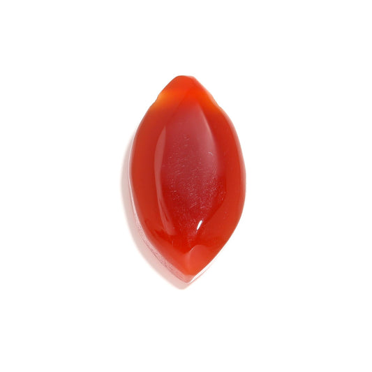 Carnelian Orange Marquise Carving Natural 24 MM Stone
