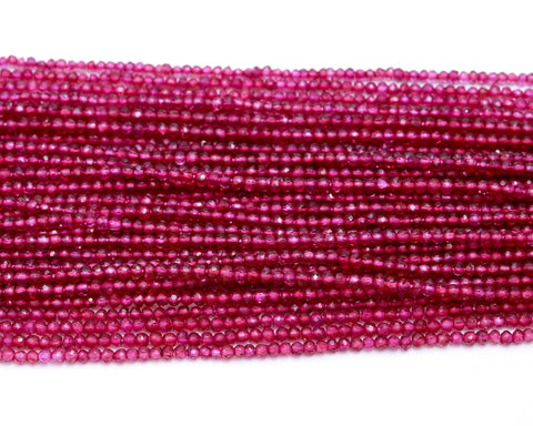 Pink Quartz Round Smooth Natural Beads 13 Inches Strands