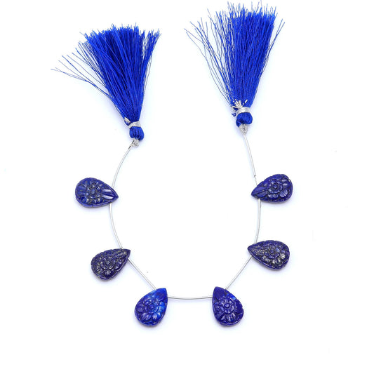 Lapis Lazuli Beads  Faceted Natural Beads 8  Inches Strands