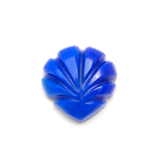 Lapis Lazuli Blue Shell Carving Natural 9 MM Stone