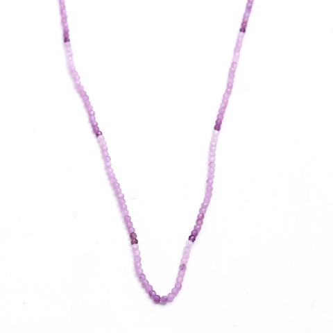 Charoite Purple Round Faceted Natural Beads 12.5 Inches strands