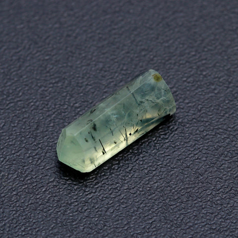 Prehnite Green Pencil Faceted Natural 15 MM Stone