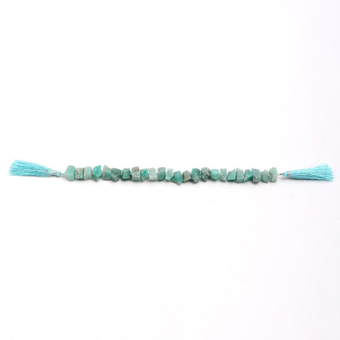 Amazonite Green Raw Natural Beads