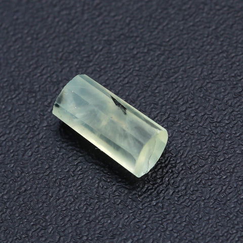 Prehnite Green Tube Faceted Natural 10MM Stone