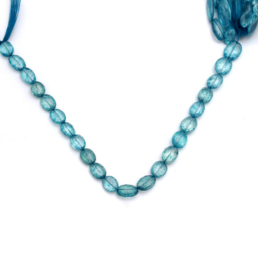 London Blue Topaz Oval Faceted Natural Beads 8 Inches strands