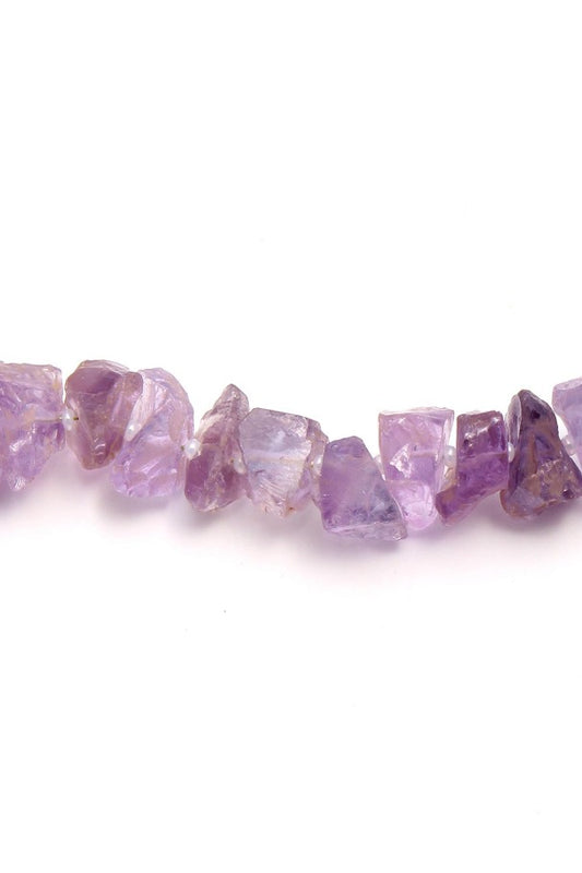 Pink Amethyst Raw Faceted Natural Beads