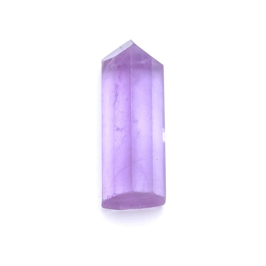 Amethyst Purple Pencil Faceted Natural 15 MM Stone