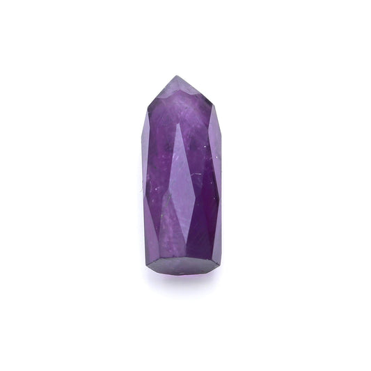 Amethyst Purple Pencil Faceted Natural 12 MM Stone