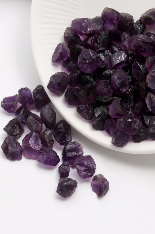 Amethyst Purple Raw Natural Beads