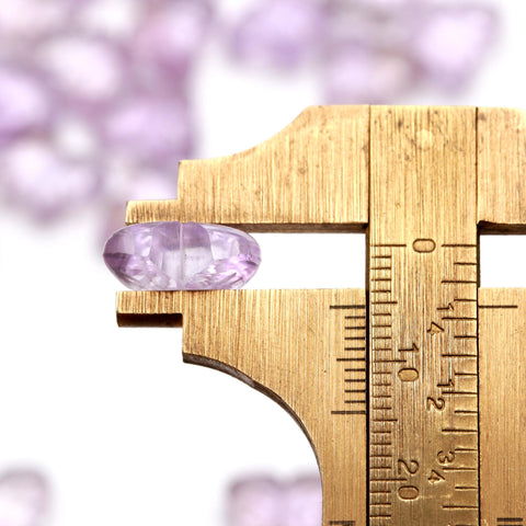 Amethyst Purple Butterfly Carving Natural 9MM Beads