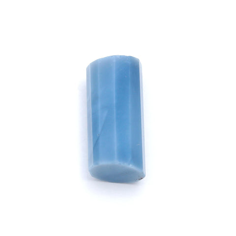 Topaz Blue Tube Faceted Natural 10 MM Stone