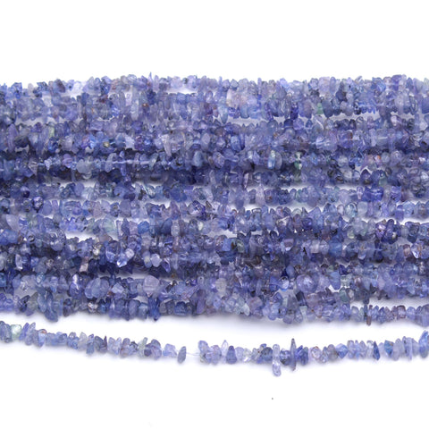 Amethyst Purple Chips Smooth Natural Beads 34 inches Strands