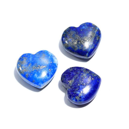 Lapis lazuli Blue Heart Smooth Natural 10 MM Stone