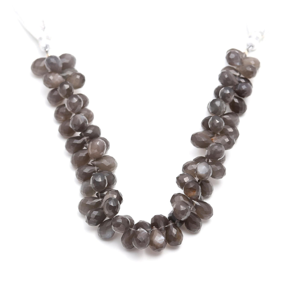 Chocolate Moonstone Natural Beads 8 Inches Strands