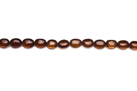 Smoky Quartz Brown Oval Smooth Natural Beads