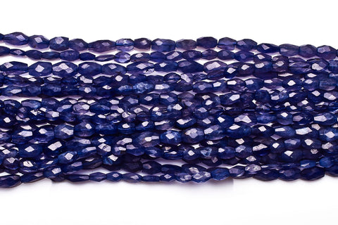 Iolite Blue Oval Faceted Natural Beads