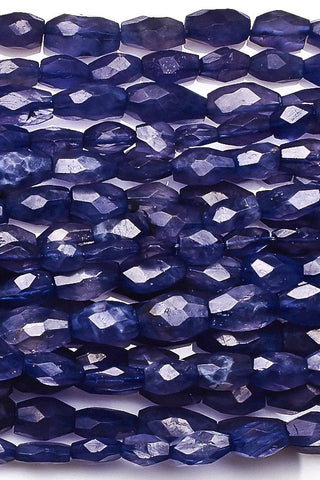 Iolite Blue Oval Faceted Natural Beads