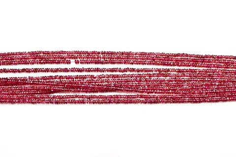 Pink Tourmaline Pink Rondelle Faceted Natural Beads