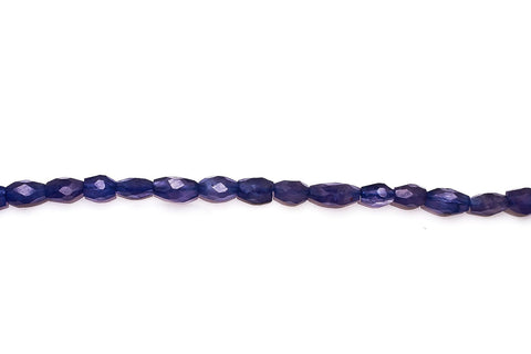 Iolite Blue Oval Faceted Natural Beads