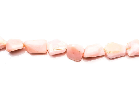 Pink Opal Pink Nuggets Faceted Natural Beads