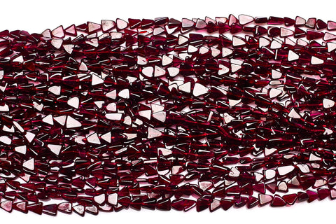 Red Garnet Red Arrow Smooth Natural Beads