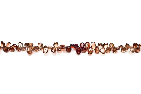 Zircon Gold Pear Faceted Natural Beads